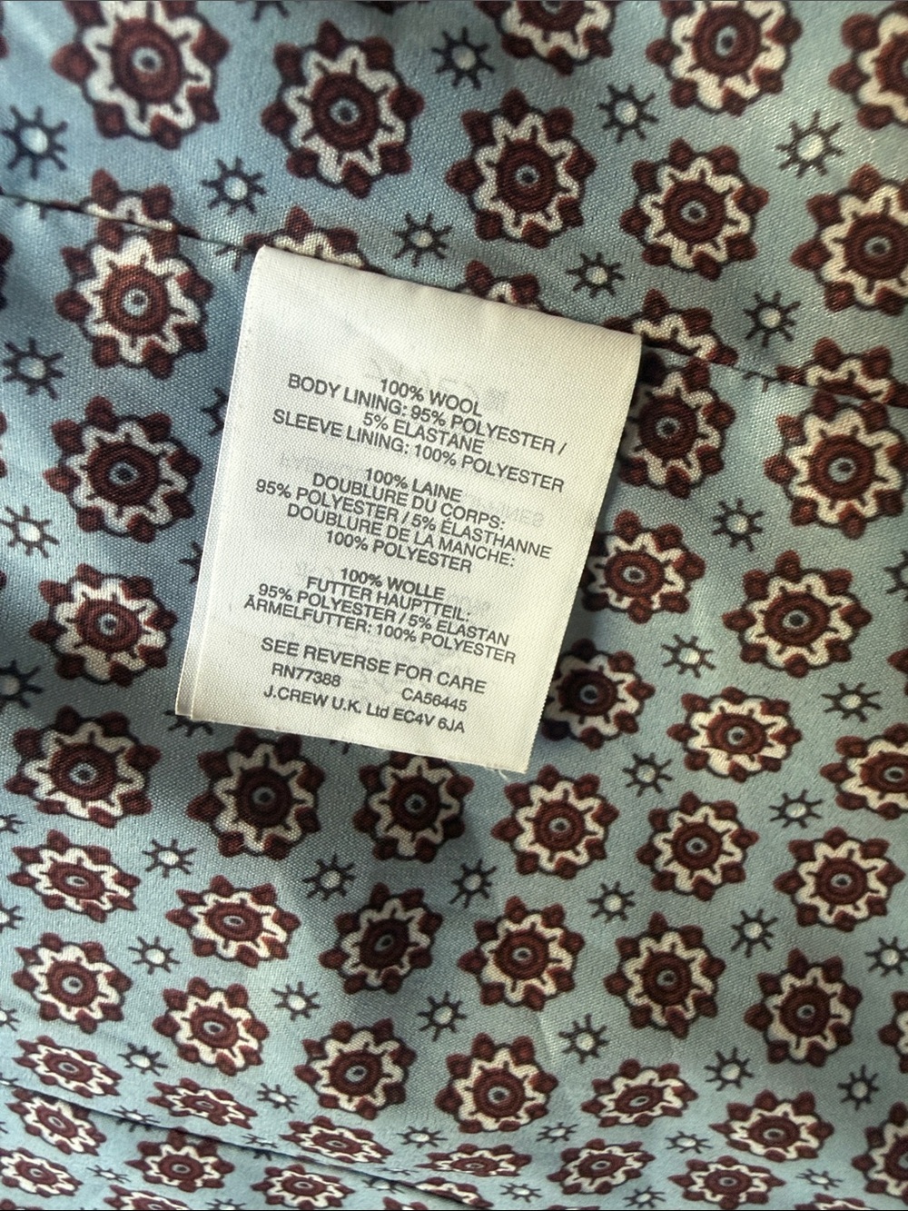 J. Crew Campbell Donegal Wool Blazer 10 - Picture 8 of 8